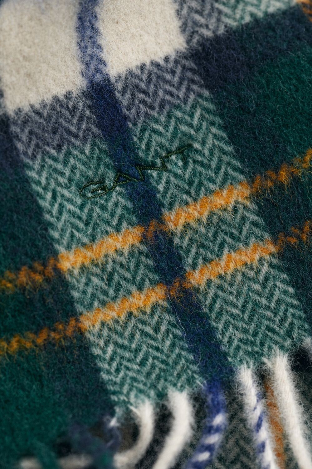 Шарф Gant в клетку, зеленый
Шарф Gant в клетку, зеленый