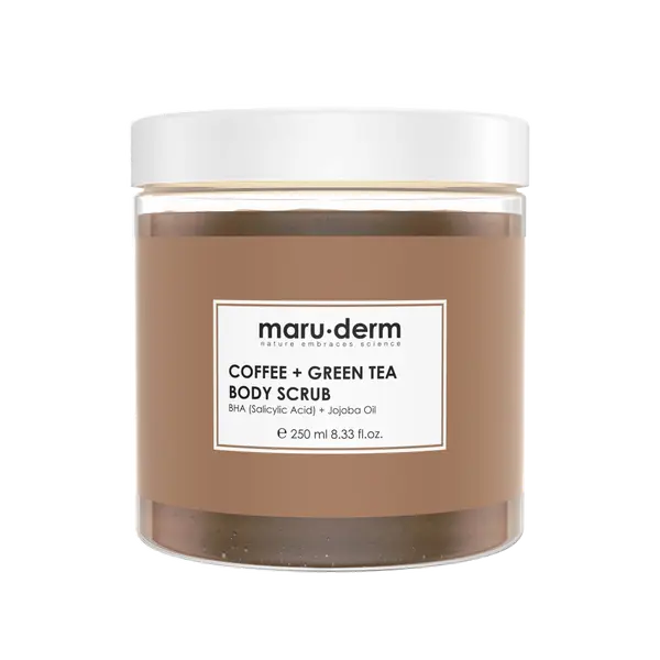 Скраб для тела с экстрактом кофе и зеленого чая, 250 мл Maru.Derm
Скраб для тела с экстрактом кофе и зеленого чая, 250 мл Maru.Derm