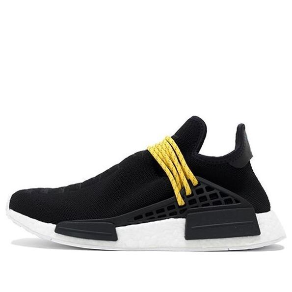 Кроссовки x pharrell nmd hu Adidas, черный 
Кроссовки x pharrell nmd hu Adidas, черный
