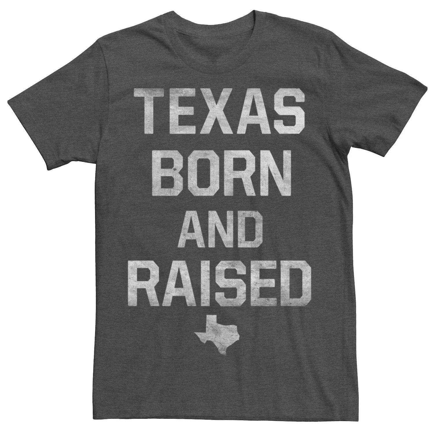 Мужская футболка с выцветшей надписью Texas Born And Raising Licensed Character
Мужская футболка с выцветшей надписью Texas Born And Raising Licensed Character