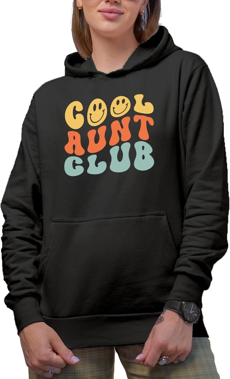 Толстовка с капюшоном Cool Aunt Club, тематика Association of Aunties, ретро-принт Make Your Mark Design
Толстовка с капюшоном Cool Aunt Club, тематика Association of Aunties, ретро-принт Make Your Mark Design