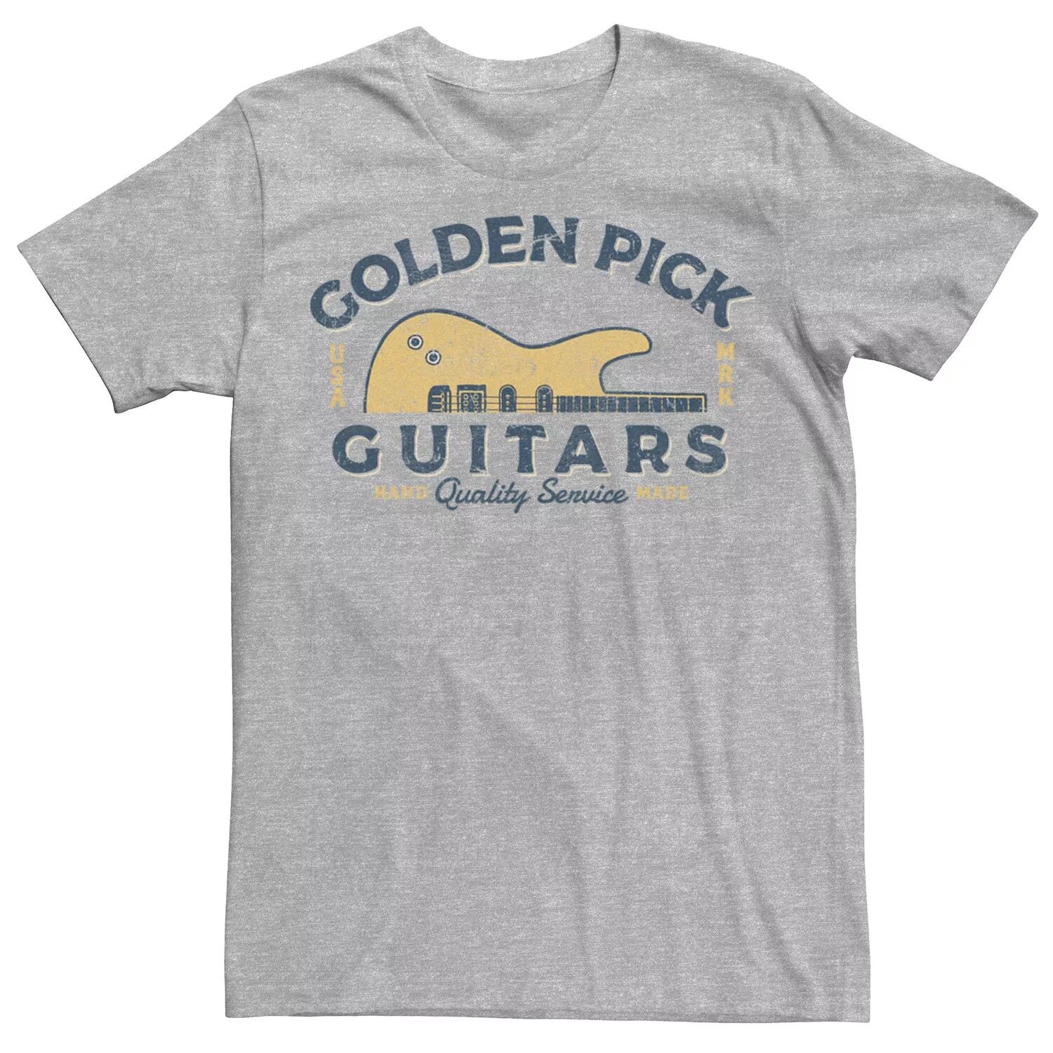 Мужская футболка с логотипом США Golden Pick Guitars ручной работы Licensed Character
Мужская футболка с логотипом США Golden Pick Guitars ручной работы Licensed Character