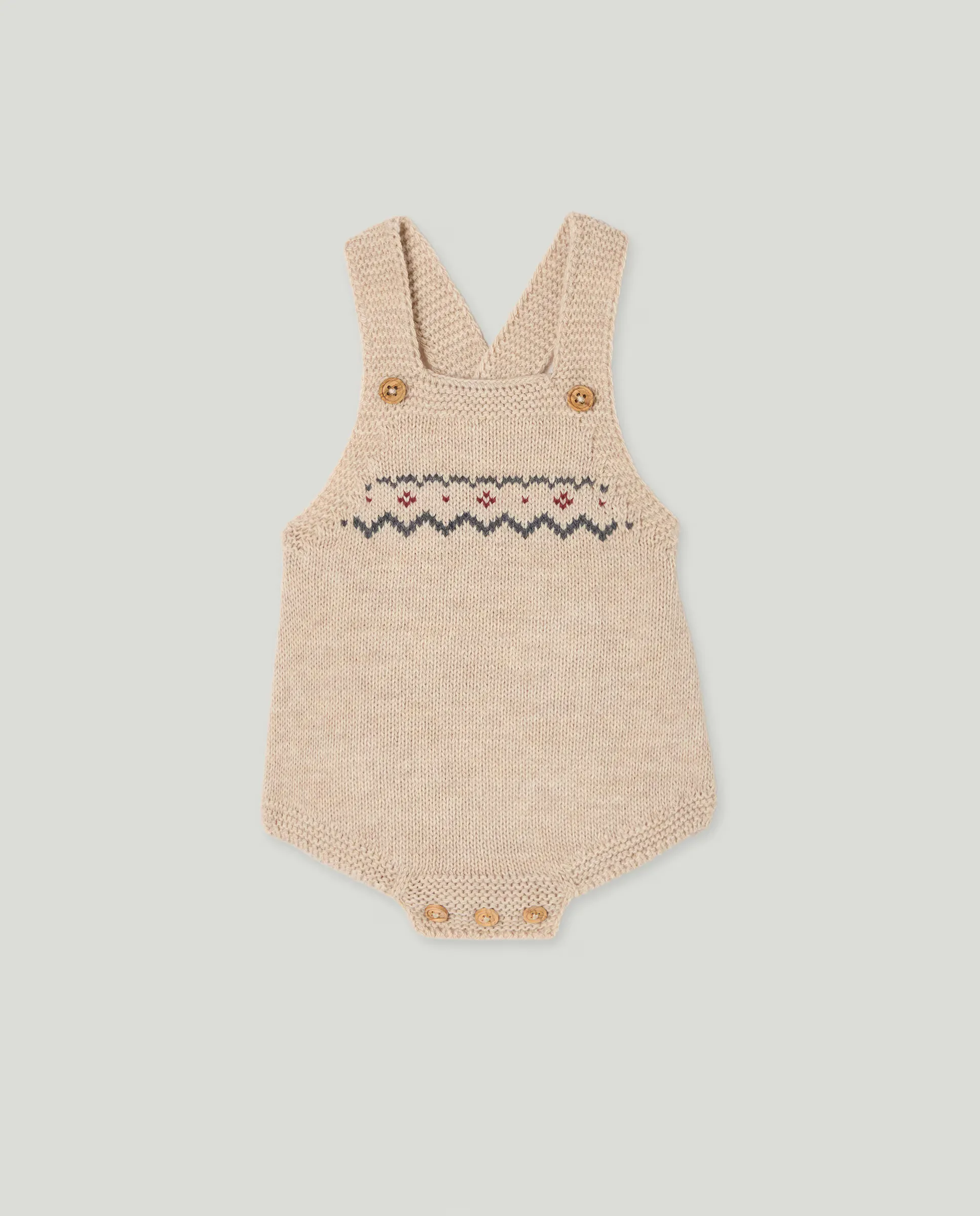 Распашонка трикотажная с лямками и узором для малыша Coconut El Corte Inglés, коричневый
Распашонка трикотажная с лямками и узором для малыша Coconut El Corte Inglés, коричневый