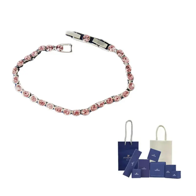Swarovski Сплавный хрустальный браслет женский розовый
Swarovski Сплавный хрустальный браслет женский розовый