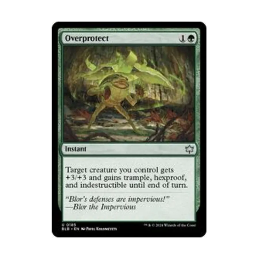 CCG Сверхзащита (U), MTG - Bloomburrow
CCG Сверхзащита (U), MTG - Bloomburrow