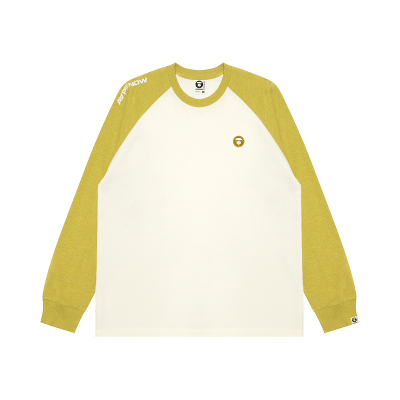 Футболка A Bathing APE с рукавом реглан и логотипом Aape, желтый
Футболка A Bathing APE с рукавом реглан и логотипом Aape, желтый