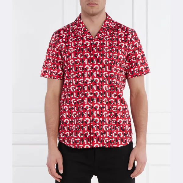 Рубашка свободного кроя ellino Hugo, красный
Рубашка свободного кроя ellino Hugo, красный