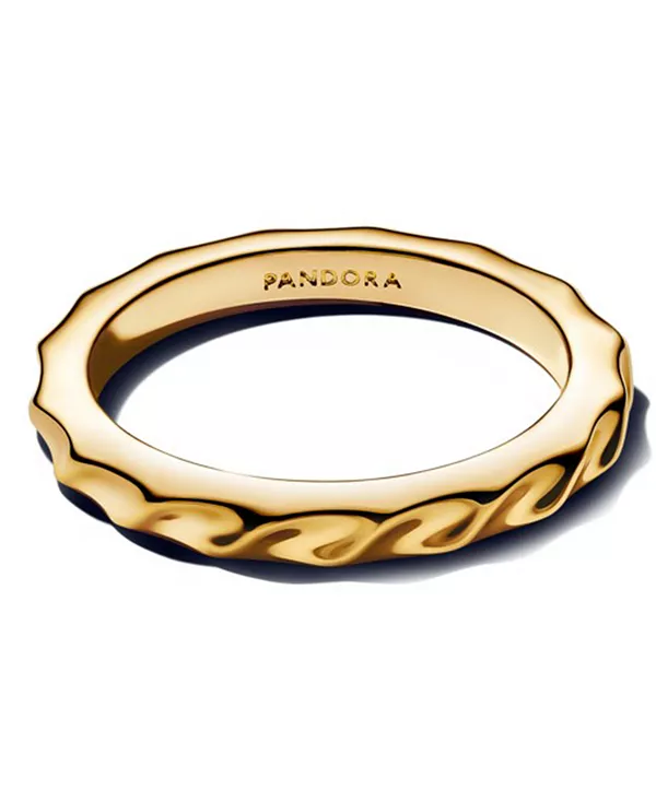 Кольцо с рифленым покрытием из 14-каратного золота Pandora, gold
Кольцо с рифленым покрытием из 14-каратного золота Pandora, gold