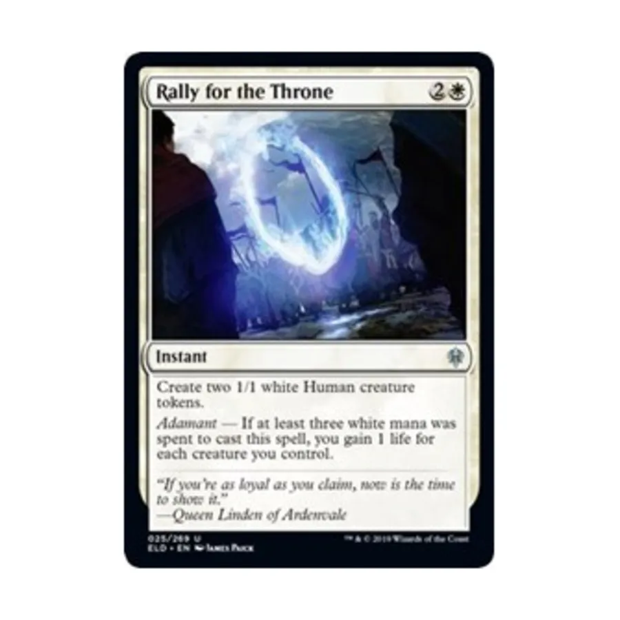 CCG Митинг за трон (U), MTG - Throne of Eldraine
CCG Митинг за трон (U), MTG - Throne of Eldraine