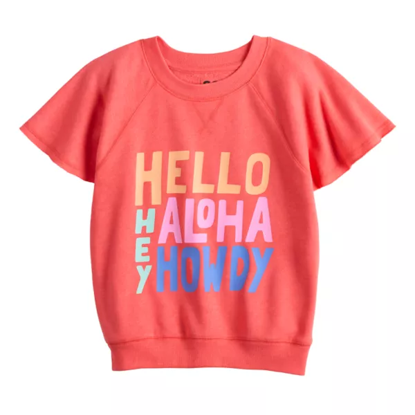 Детская и подростковая толстовка с расклешёнными рукавами для девочек 6-20 лет в обычных и больших размерах So, цвет hello aloha hey
Детская и подростковая толстовка с расклешёнными рукавами для девочек 6-20 лет в обычных и больших размерах So, цвет hello aloha hey