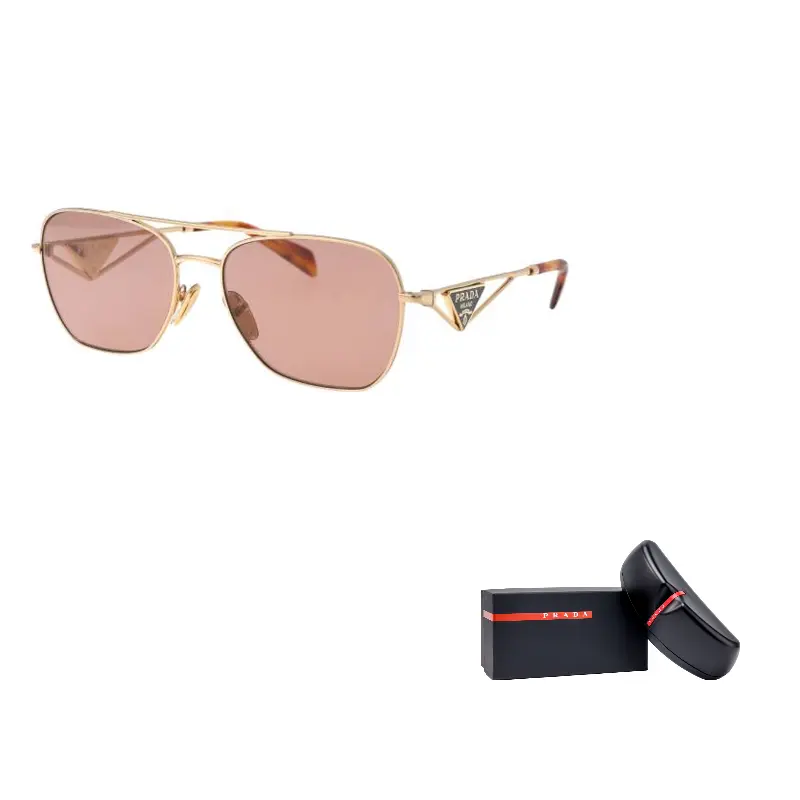 Солнцезащитные очки Prada Triangle-logo женские, розово-золотой
Солнцезащитные очки Prada Triangle-logo женские, розово-золотой