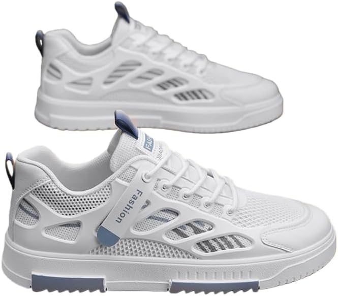 Мужские дышащие повседневные кроссовки для скейтборда, модные кроссовки на весну и лето Txlkgqw, белый/синий
Мужские дышащие повседневные кроссовки для скейтборда, модные кроссовки на весну и лето Txlkgqw, белый/синий