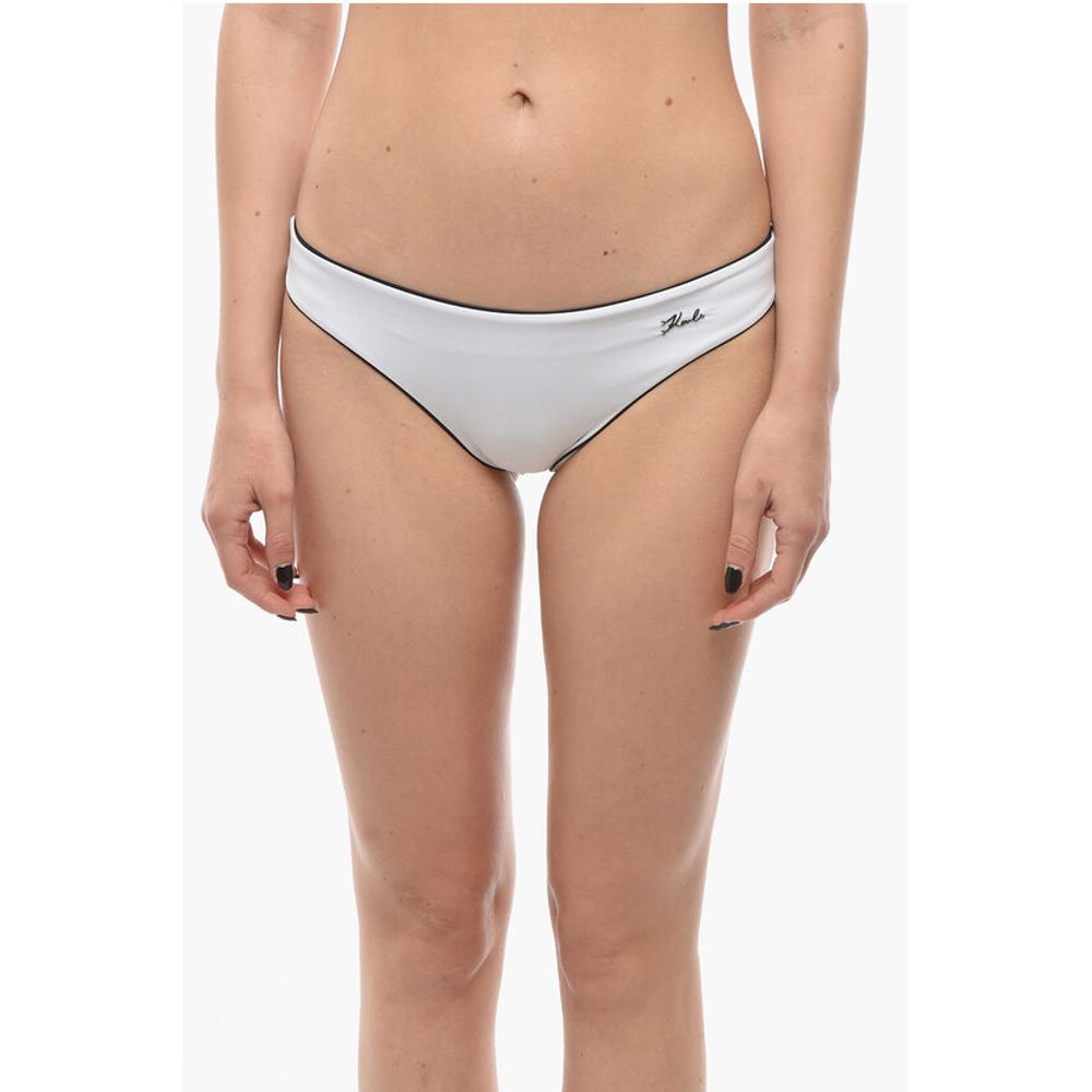 Плавки бикини с контрастной отделкой Karl Lagerfeld, Black and White
Плавки бикини с контрастной отделкой Karl Lagerfeld, Black and White