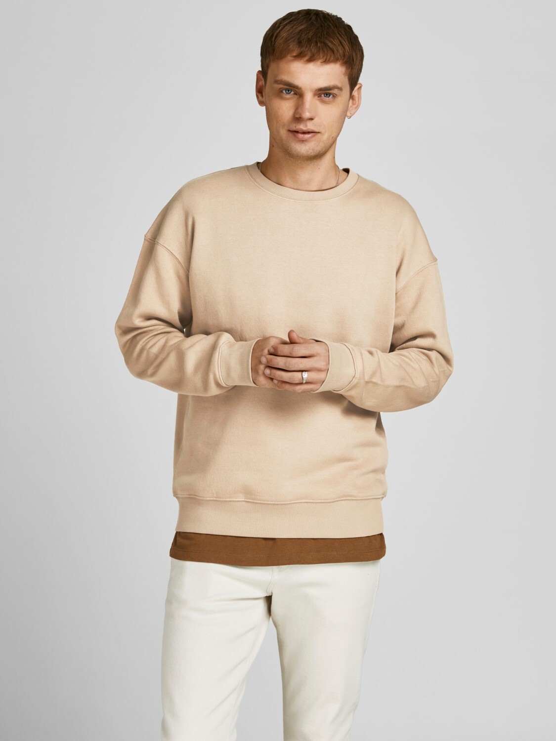 Толстовка Jack & Jones Basic Sweater Langarm Shirt Rundhals Pullover JJESTAR, бежевый
Толстовка Jack & Jones Basic Sweater Langarm Shirt Rundhals Pullover JJESTAR, бежевый