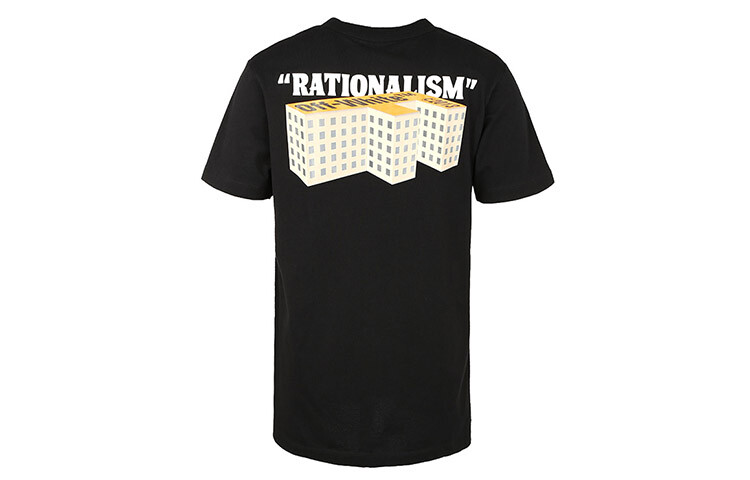 Футболка мужская Off-White Rationalism с короткими рукавами, черный
Футболка мужская Off-White Rationalism с короткими рукавами, черный