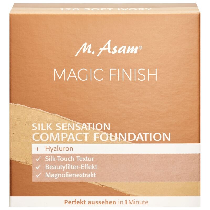 MAGIC FINISH Компактная тональная основа Silk Sensation - 120 мягкая слоновая кость M. Asam, 12 g
MAGIC FINISH Компактная тональная основа Silk Sensation - 120 мягкая слоновая кость M. Asam, 12 g