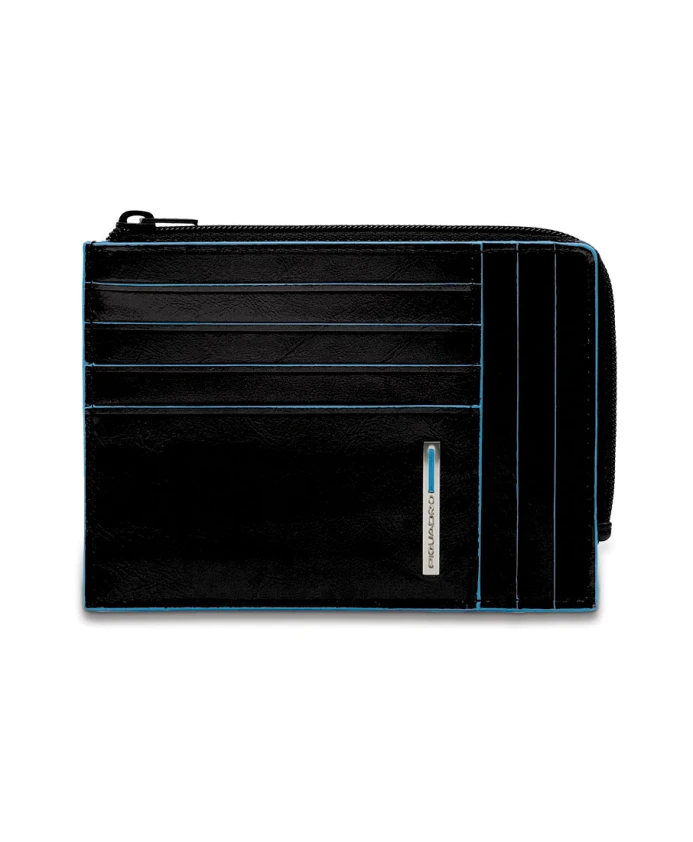 Мужской кожаный кошелек/портмоне с отделением для монет, с защитой от RFID-сканирования. Piquadro, черный
Мужской кожаный кошелек/портмоне с отделением для монет, с защитой от RFID-сканирования. Piquadro, черный