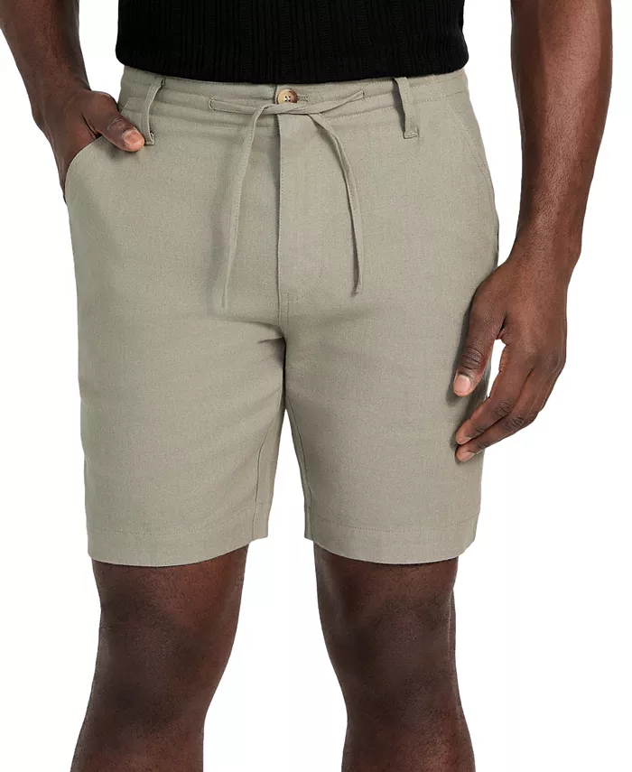 Мужские шорты Fletcher Relaxed-Fit Textured длиной 8 дюймов GUESS, зеленый 
Мужские шорты Fletcher Relaxed-Fit Textured длиной 8 дюймов GUESS, зеленый