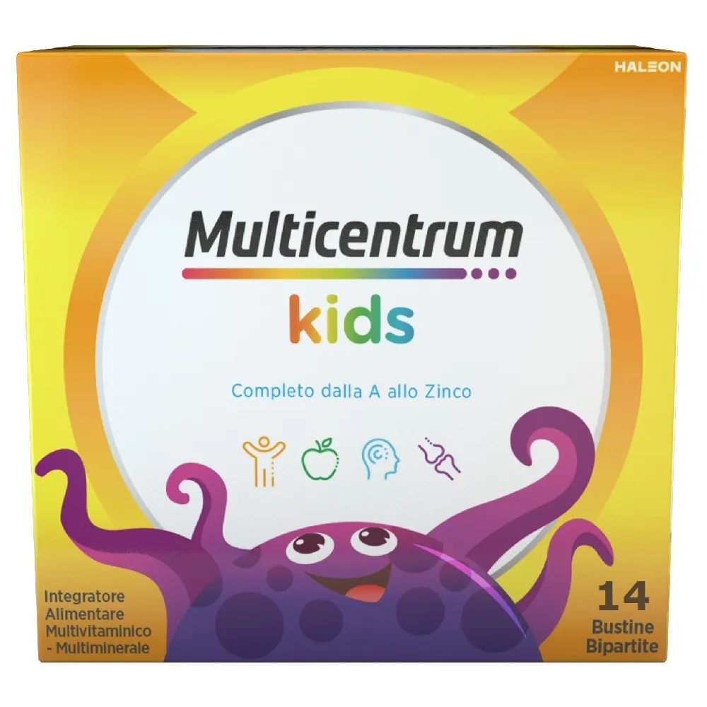 Multicentrum Baby 14 шипучих мультивитаминных пакетиков для детей
Multicentrum Baby 14 шипучих мультивитаминных пакетиков для детей