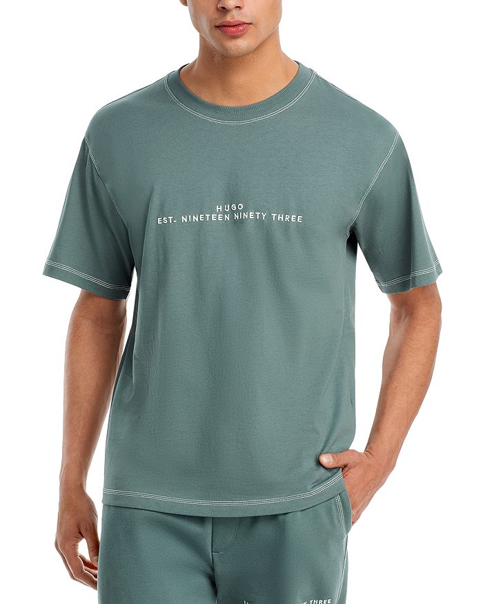 Футболка с коротким рукавом и круглым вырезом Dribes с логотипом HUGO, зеленый
Футболка с коротким рукавом и круглым вырезом Dribes с логотипом HUGO, зеленый