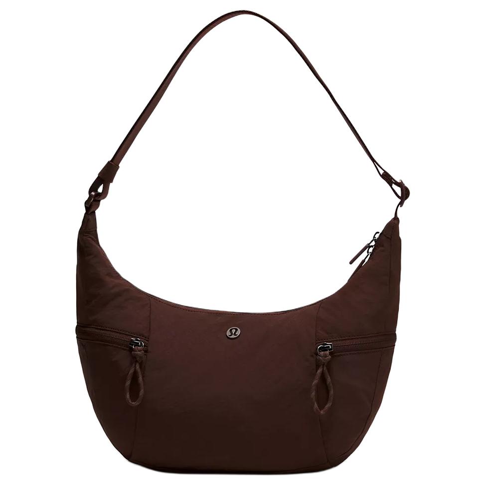Lululemon Полиэстеровая сумка через плечо женская шоколадная, Chocolate
Lululemon Полиэстеровая сумка через плечо женская шоколадная, Chocolate