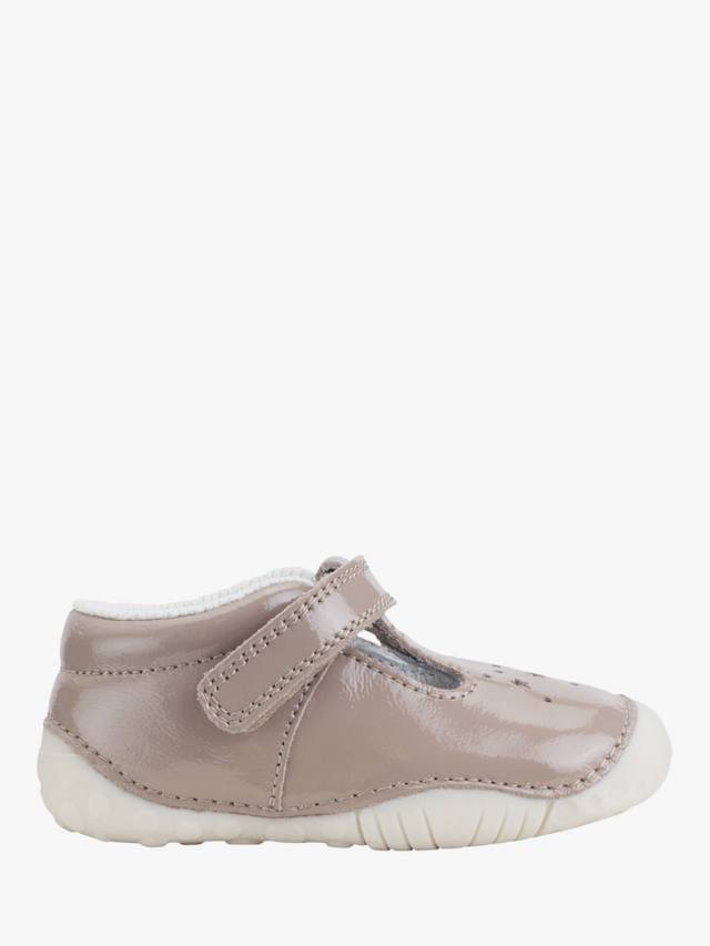 Детские кожаные туфли Tumble Start-Rite, Taupe Patent
Детские кожаные туфли Tumble Start-Rite, Taupe Patent