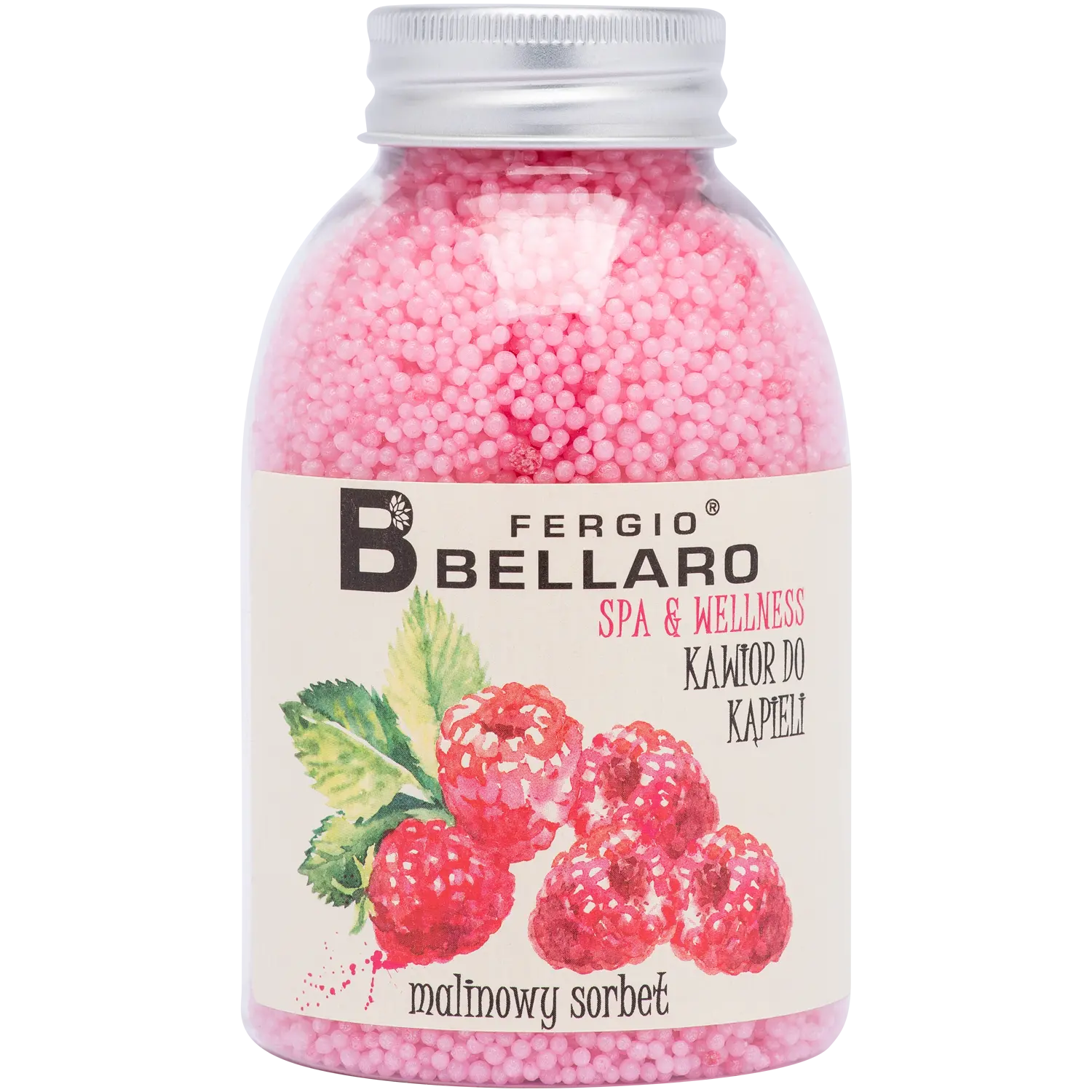 Икра для ванны Fergio Bellaro Malinowy Sorbet, 190 гр
Икра для ванны Fergio Bellaro Malinowy Sorbet, 190 гр
