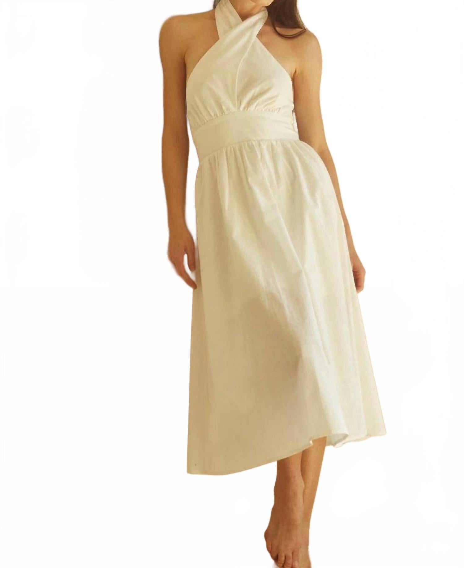 Кейт Холтер миди-платье в цвете айвори CRESCENT, слоновая кость
Кейт Холтер миди-платье в цвете айвори CRESCENT, слоновая кость