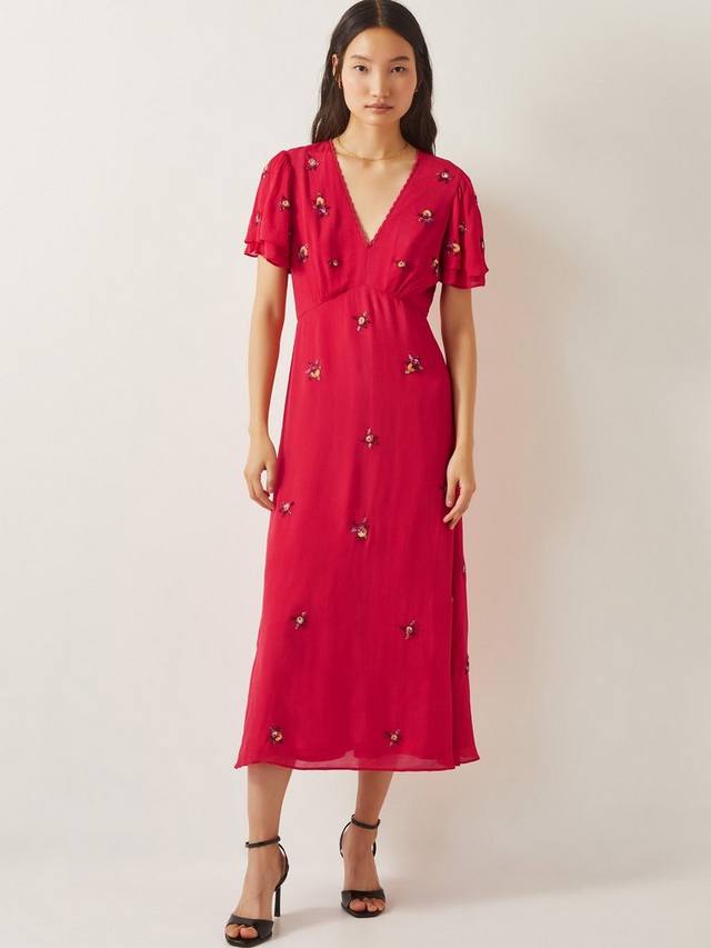 Чайное платье Monsoon, красный
Чайное платье Monsoon, красный