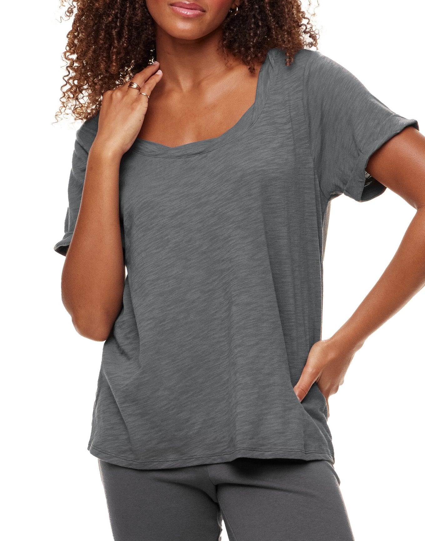 Женская хлопковая футболка Gabriella Adore Me, цвет lava smoke
Женская хлопковая футболка Gabriella Adore Me, цвет lava smoke