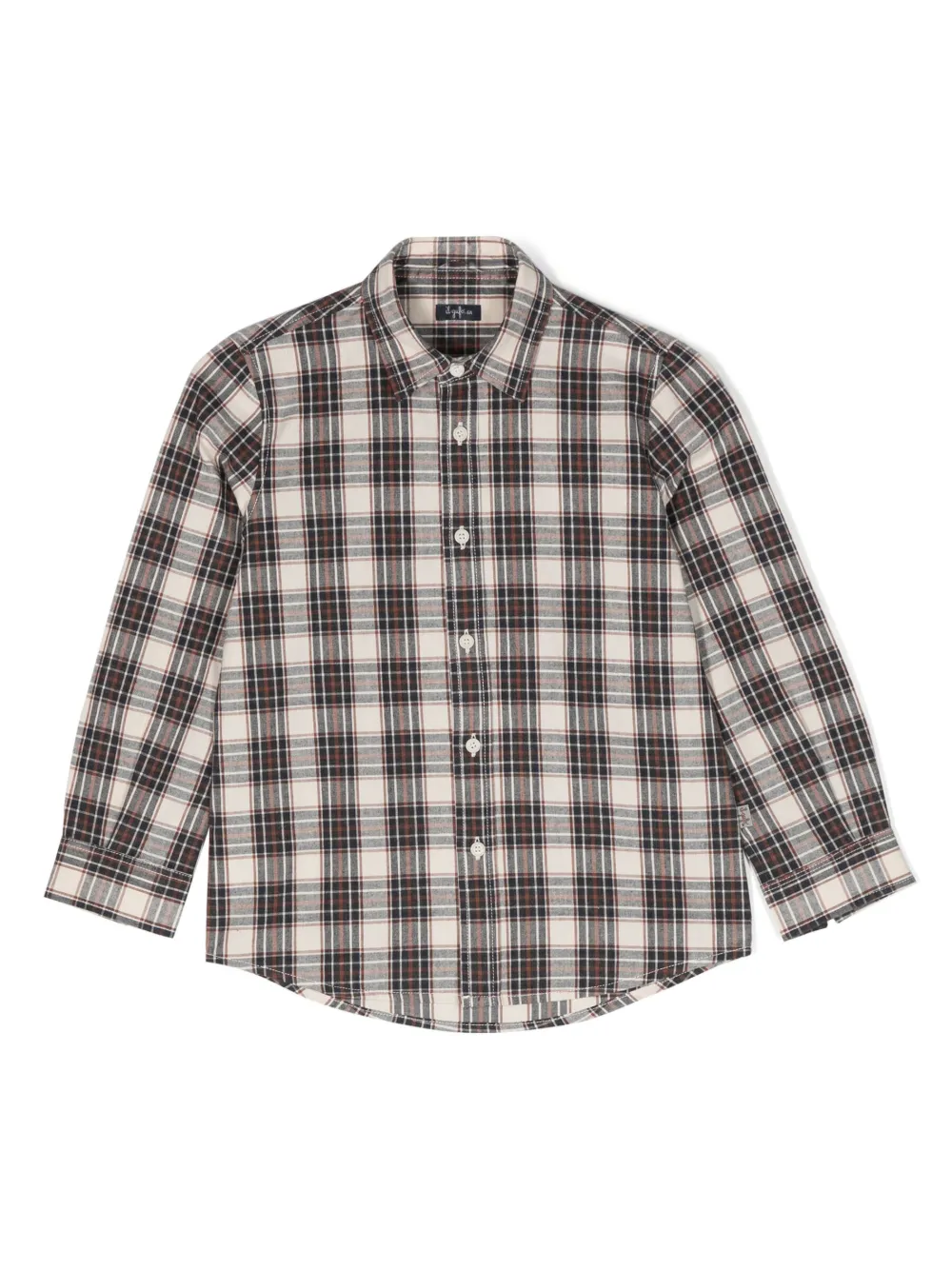 Рубашка в клетку Il Gufo, синий
Рубашка в клетку Il Gufo, синий