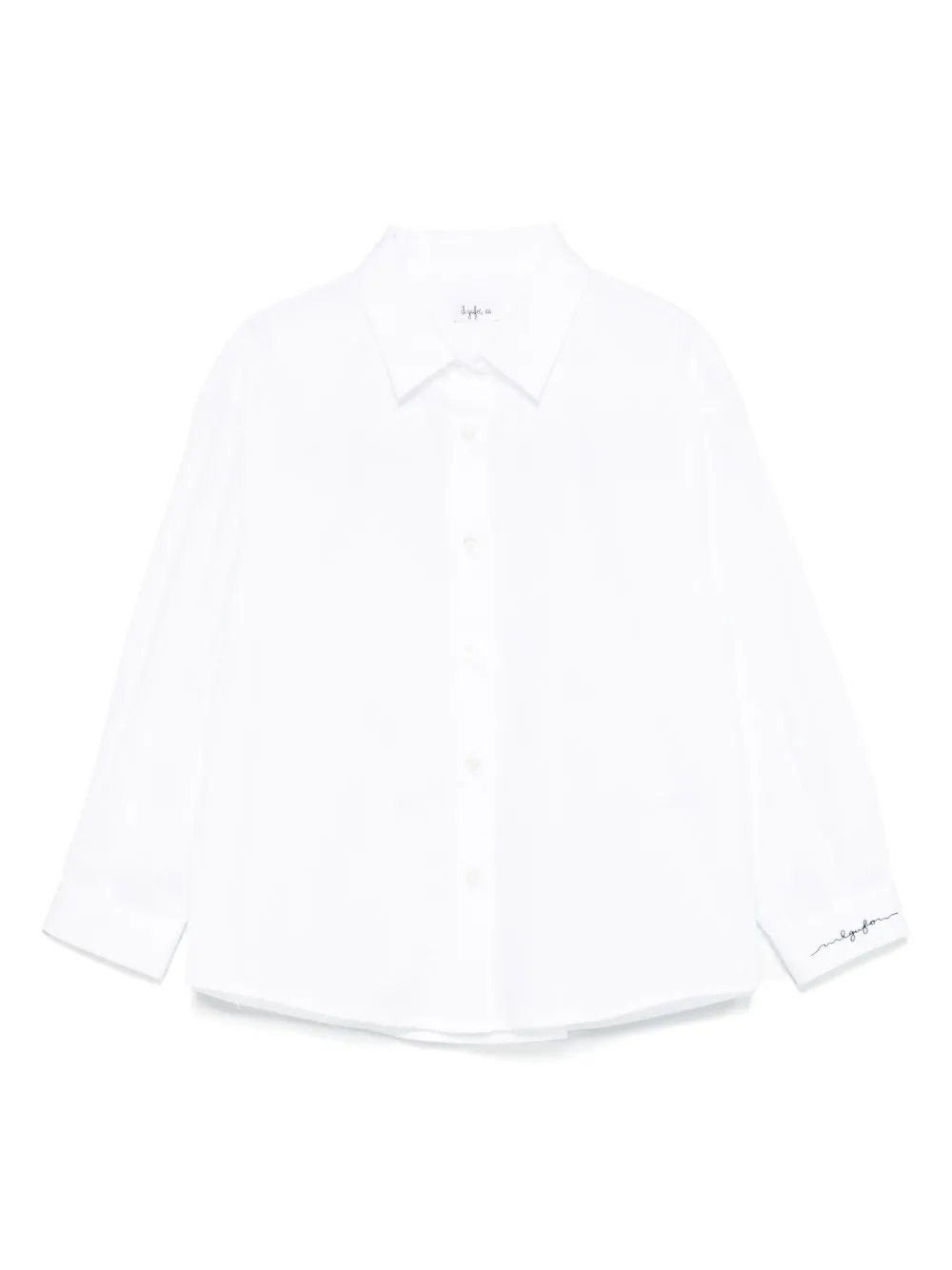 Поплиновая рубашка Il Gufo, белый
Поплиновая рубашка Il Gufo, белый