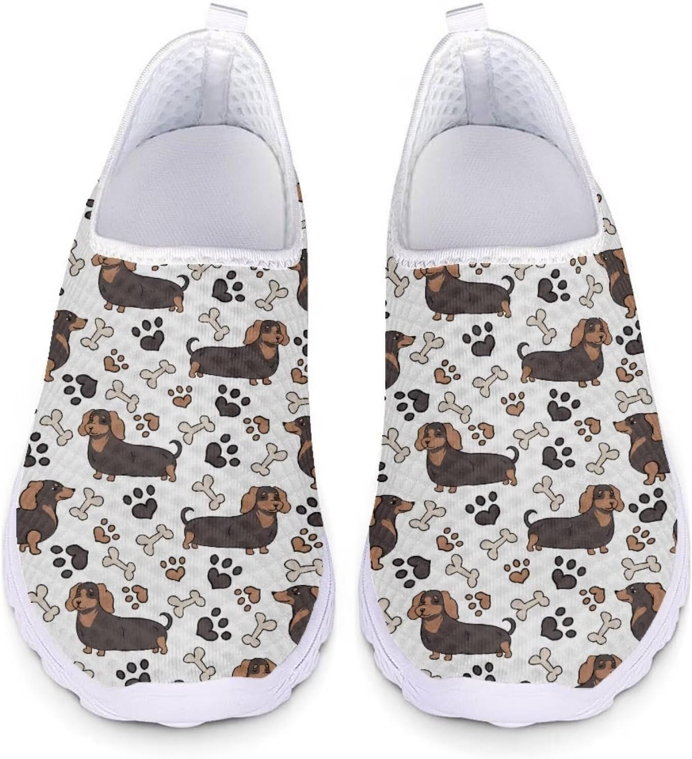 Женские и мужские кроссовки для ходьбы, сетчатые, с плоской подошвой, без застежки, дышащие, размеры США 5-12 Xixirimido, Dachshund Dog
Женские и мужские кроссовки для ходьбы, сетчатые, с плоской подошвой, без застежки, дышащие, размеры США 5-12 Xixirimido, Dachshund Dog