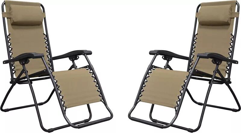 Стул Caravan Sports Infinity Zero Gravity (2 шт.), белый 
Стул Caravan Sports Infinity Zero Gravity (2 шт.), белый