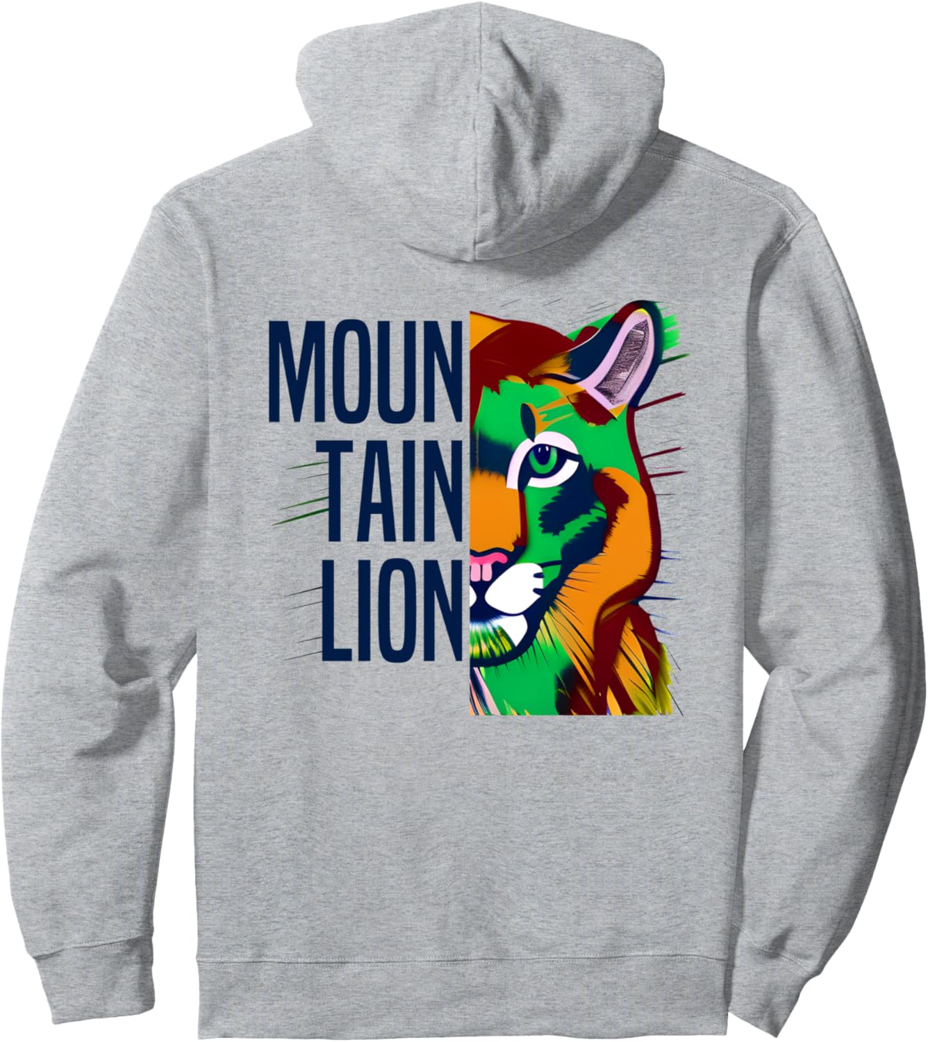 Худи Puma Mountain Lion Cougar Feline Wild Cat Mountain Lion, серый
Худи Puma Mountain Lion Cougar Feline Wild Cat Mountain Lion, серый