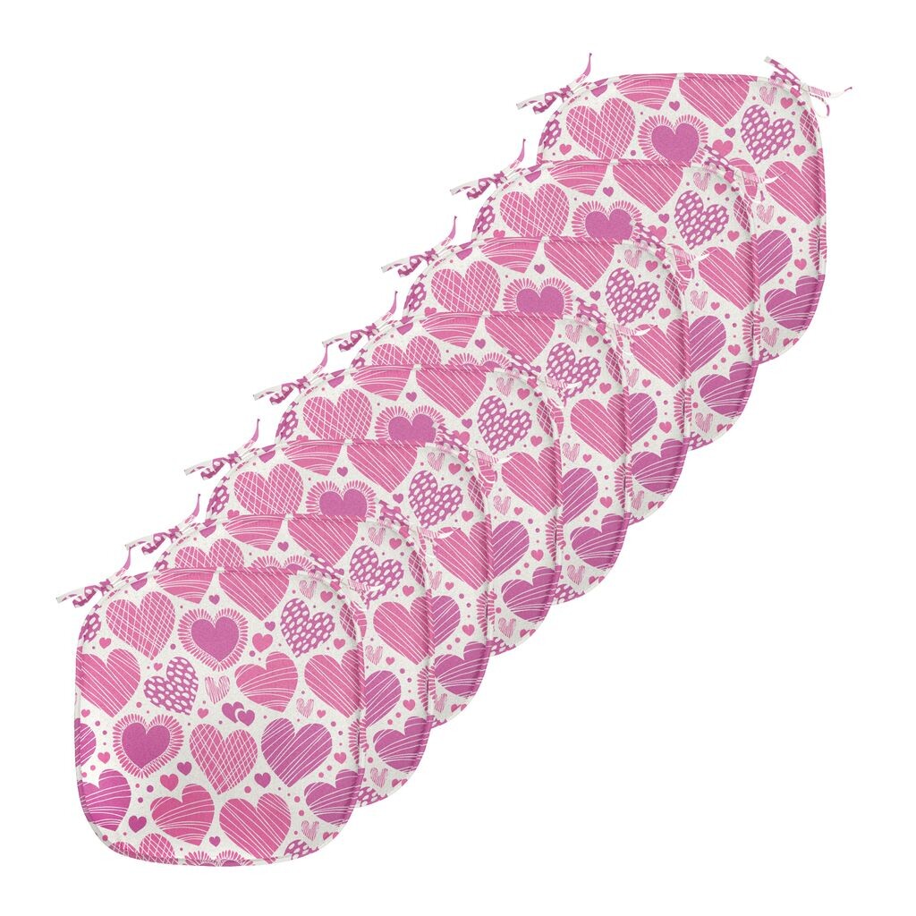Подушки на обеденный стул ABAKUHAUS Valentines, розовые романтические мотивы, декоративная водонепроницаемая подушка с ремнями для кухонных сидений, 40 см x 40 см — упаковка из 8 шт., розовый белый
Подушки на обеденный стул ABAKUHAUS Valentines, розовые романтические мотивы, декоративная водонепроницаемая подушка с ремнями для кухонных сидений, 40 см x 40 см — упаковка из 8 шт., розовый белый