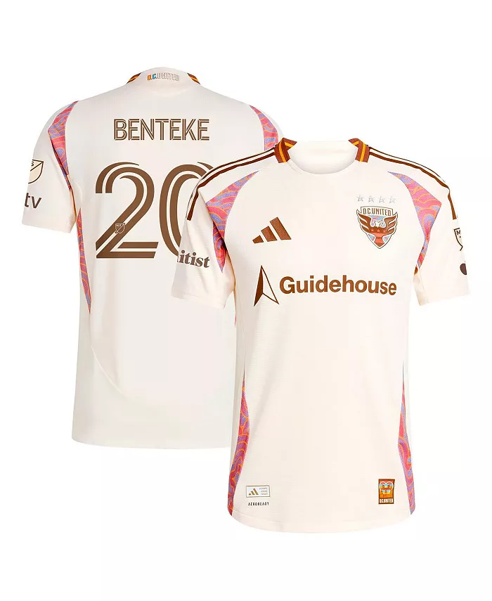 Мужская футболка Christian Benteke Natural D.C. United 2025 The Soul Kit аутентичная игровая форма adidas
Мужская футболка Christian Benteke Natural D.C. United 2025 The Soul Kit аутентичная игровая форма adidas
