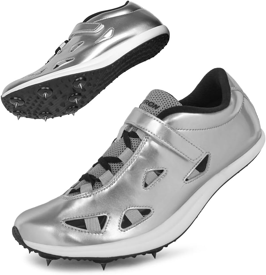 Кроссовки для легкой атлетики Ifrich для мужчин и женщин, шипованные беговые кроссовки, прыжковые кроссовки для мужчин, тренировочные кроссовки с шипами, детские шипованные кроссовки для спринта и гонок, серебро
Кроссовки для легкой атлетики Ifrich для мужчин и женщин, шипованные беговые кроссовки, прыжковые кроссовки для мужчин, тренировочные кроссовки с шипами, детские шипованные кроссовки для спринта и гонок, серебро