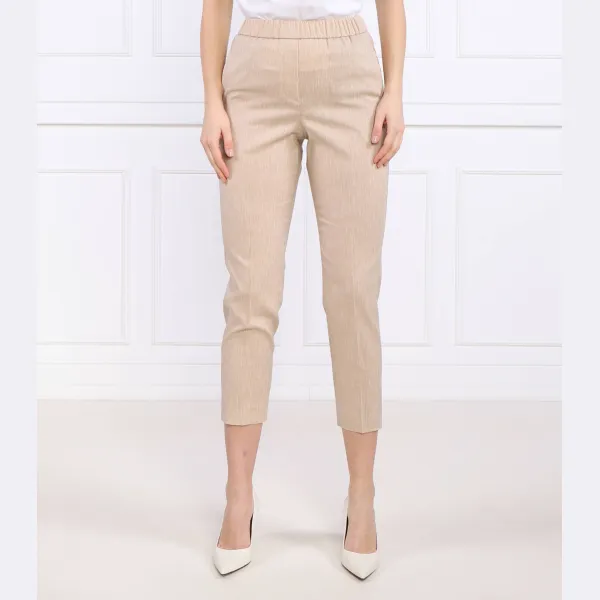 Шерстяные брюки классического кроя с добавлением белья Peserico, бежевый
Шерстяные брюки классического кроя с добавлением белья Peserico, бежевый