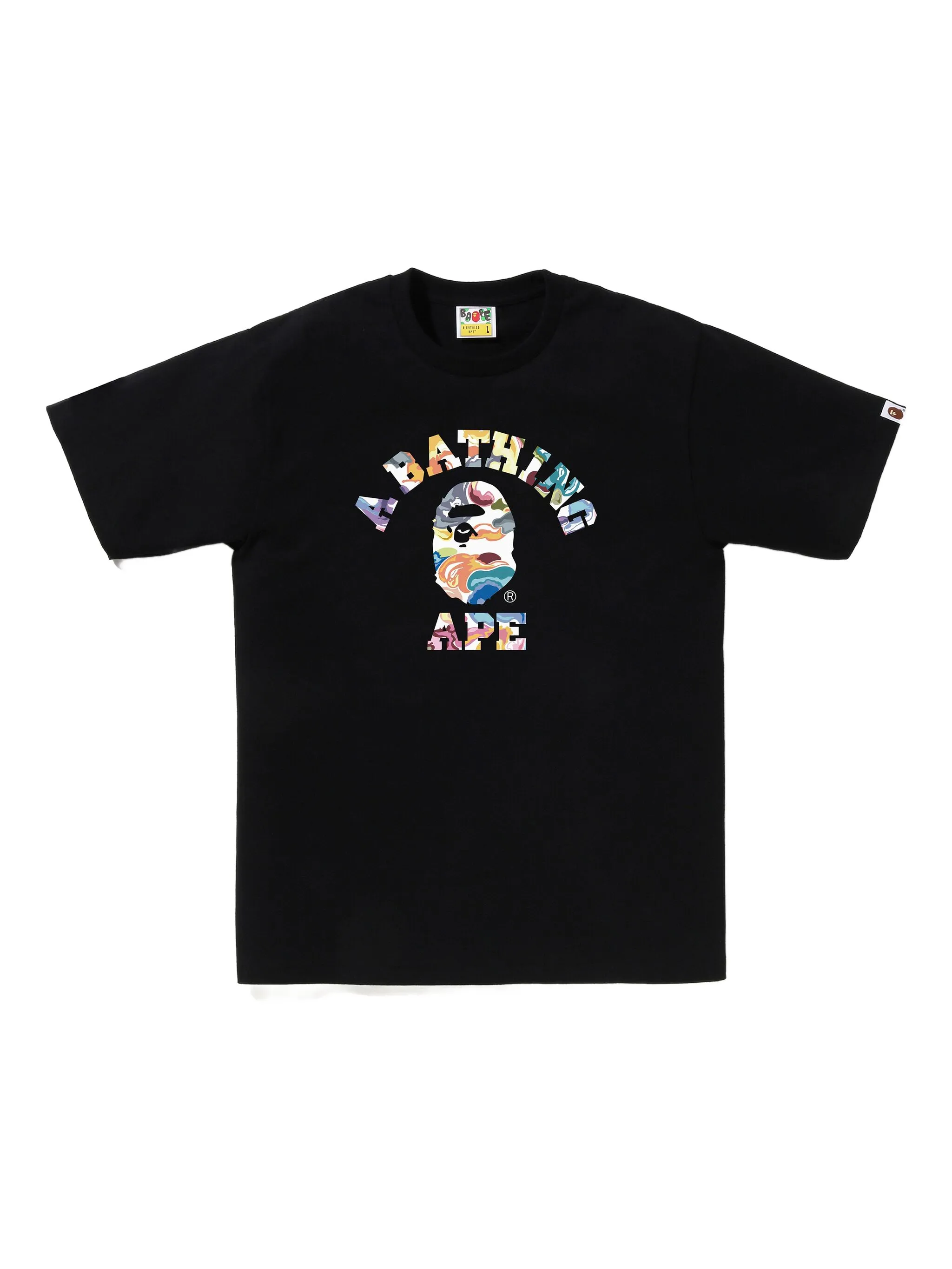 Футболка с графическим логотипом A Bathing Ape, черный
Футболка с графическим логотипом A Bathing Ape, черный