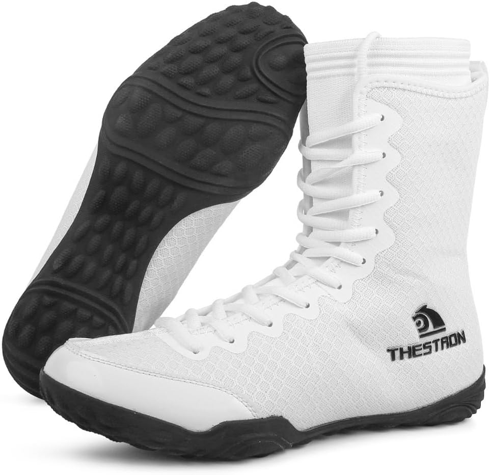 Мужские борцовские ботинки Высокие кроссовки для фитнеса и бокса Обувь для тренировок в зале Бойцовские спортивные туфли Боевые искусства Пауэрлифтинг Hiuzylqx, белый
Мужские борцовские ботинки Высокие кроссовки для фитнеса и бокса Обувь для тренировок в зале Бойцовские спортивные туфли Боевые искусства Пауэрлифтинг Hiuzylqx, белый