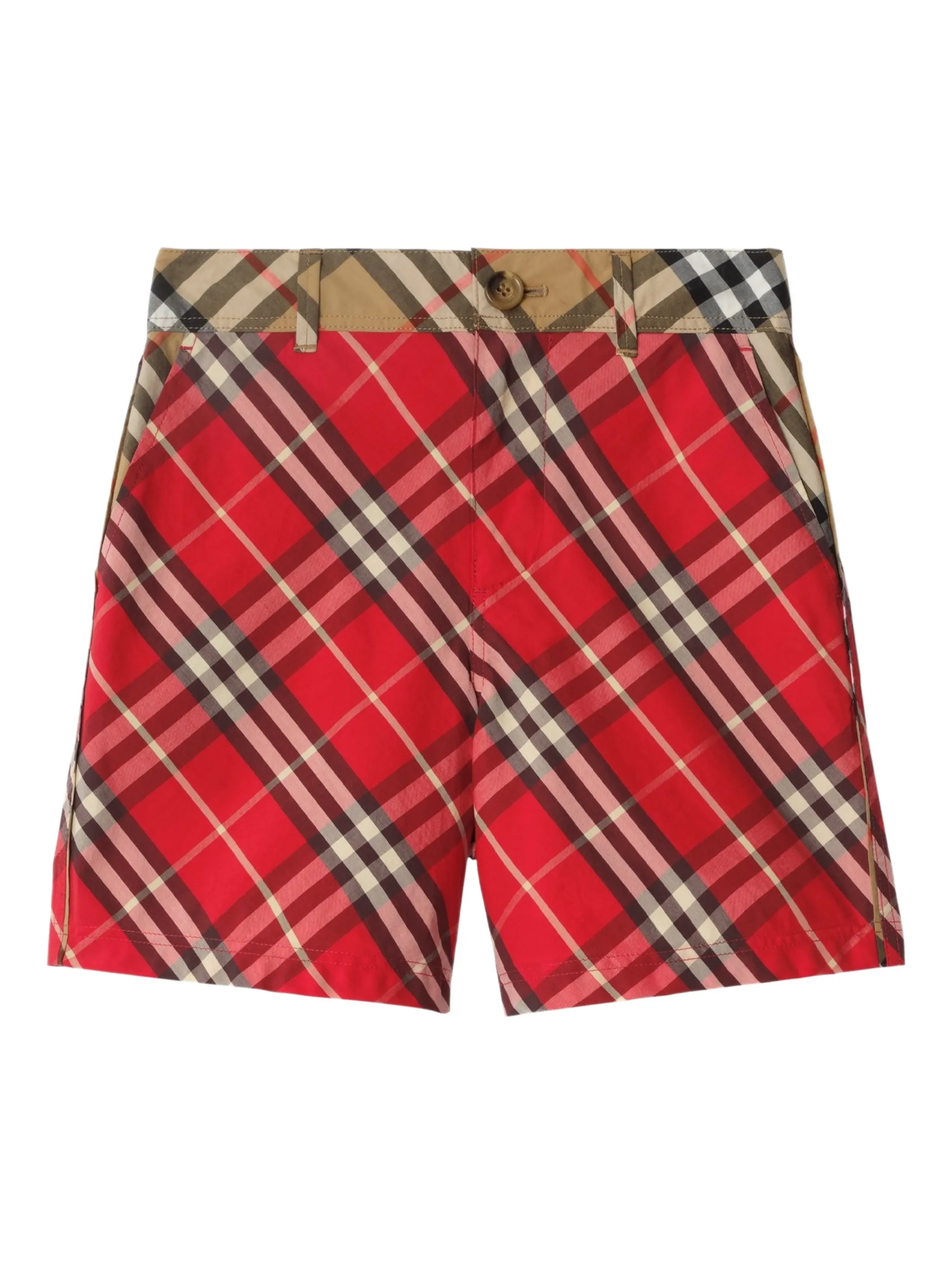 Шорты в клетку Burberry Kids, красный
Шорты в клетку Burberry Kids, красный