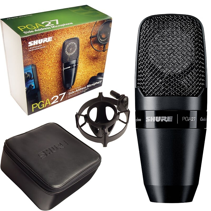Конденсаторный микрофон Shure PGA27-LC
Конденсаторный микрофон Shure PGA27-LC
