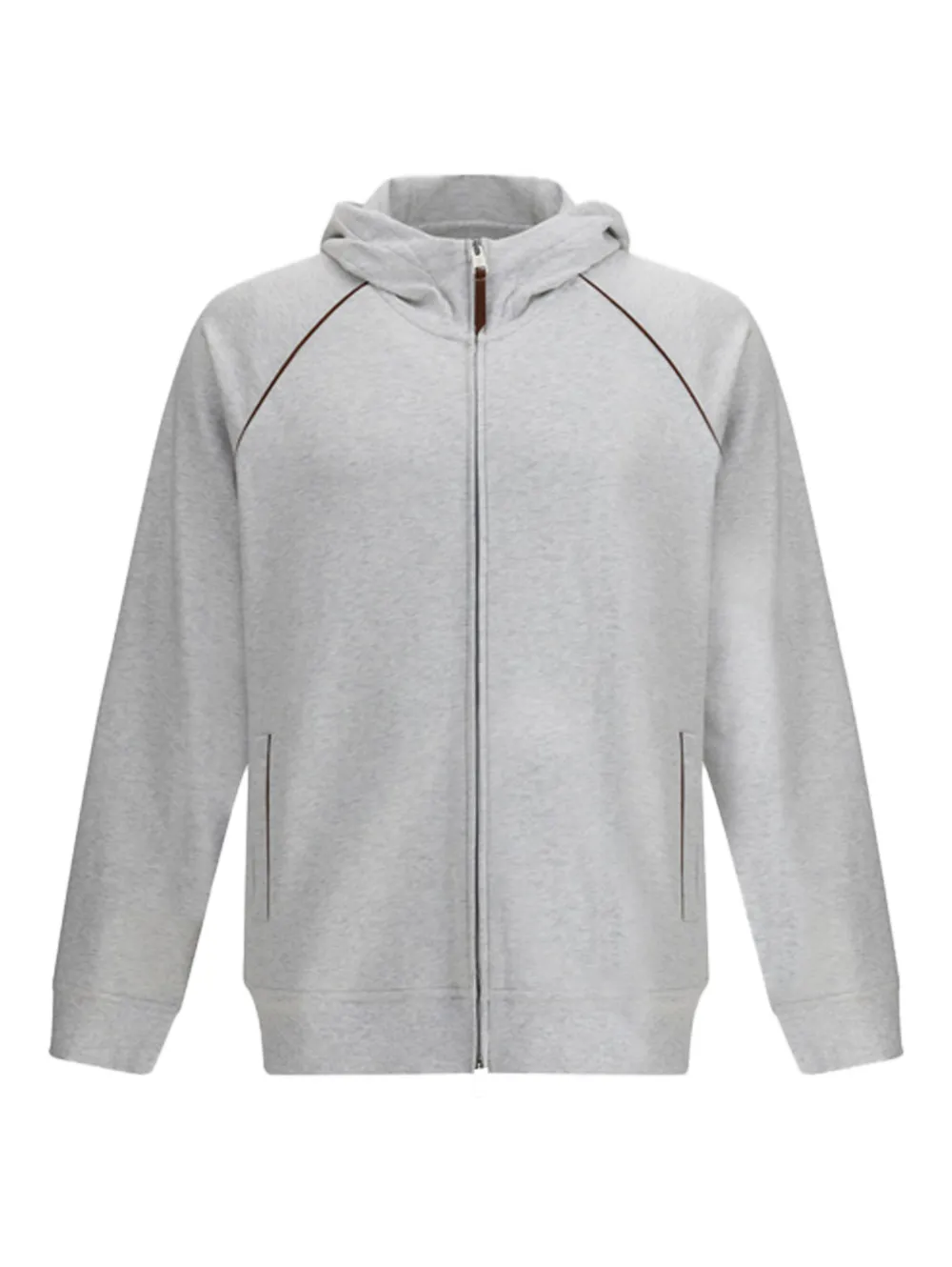 Толстовка с капюшоном на молнии Brunello Cucinelli, серый
Толстовка с капюшоном на молнии Brunello Cucinelli, серый