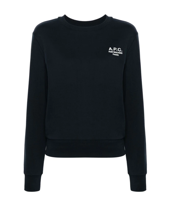 Вышитая толстовка «Рю Мадам» A.P.C., синий
Вышитая толстовка «Рю Мадам» A.P.C., синий