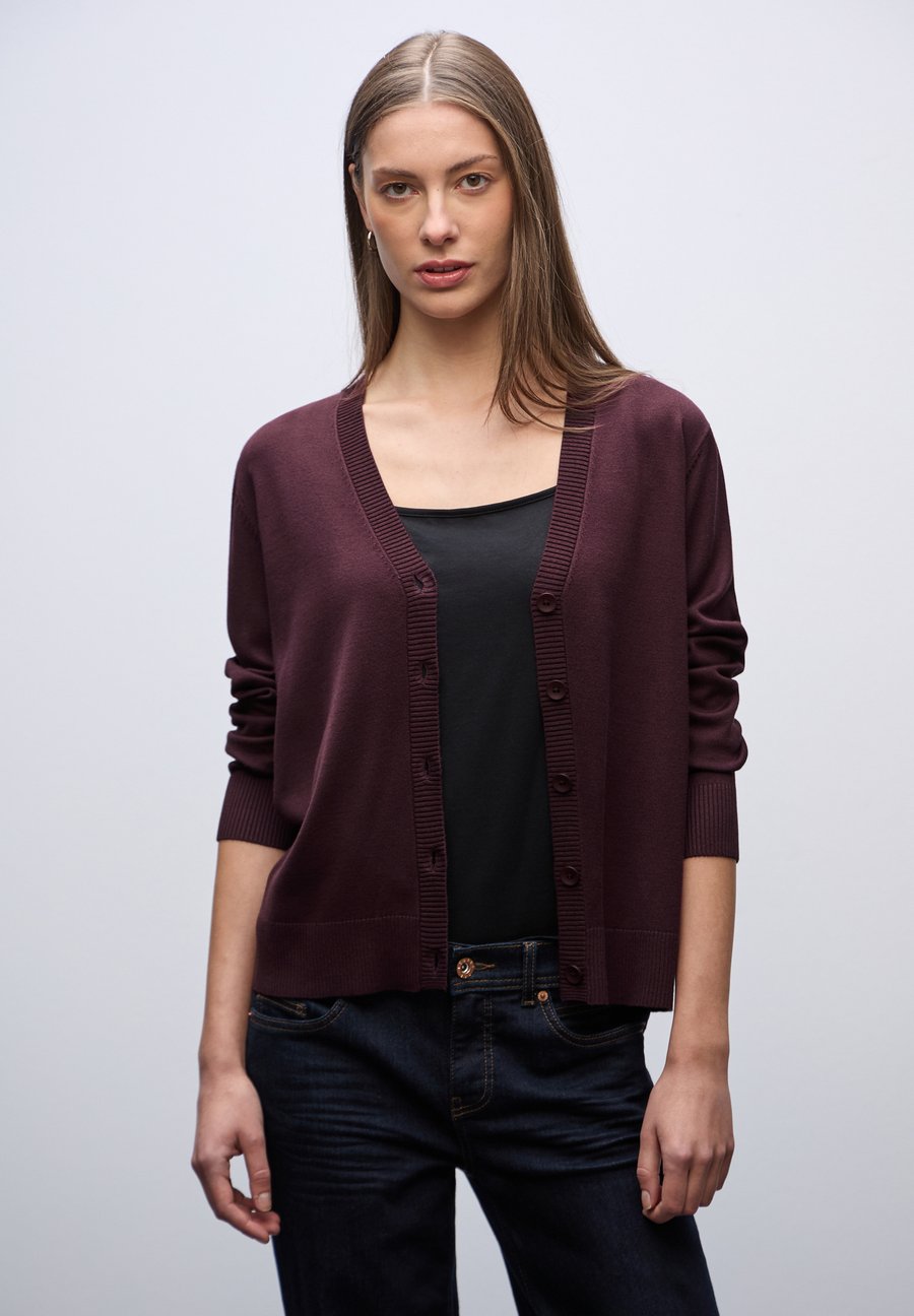 Кардиган Street One MIT V-AUSSCHNITT, Rot/Berry
Кардиган Street One MIT V-AUSSCHNITT, Rot/Berry