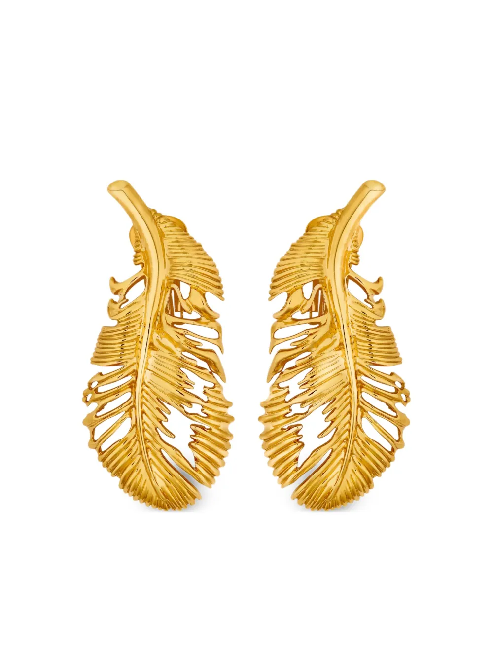 Серьги с подвесками-перьями Oscar De La Renta, золотистый
Серьги с подвесками-перьями Oscar De La Renta, золотистый