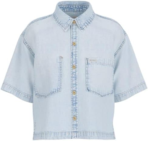 GUESS Boxy Denim Shirt, Gjrv
GUESS Boxy Denim Shirt, Gjrv