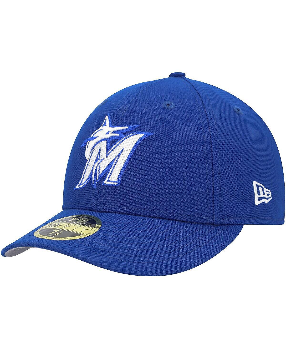 Мужская низкопрофильная приталенная шляпа Royal Miami Marlins белого цвета с логотипом 59FIFTY New Era
Мужская низкопрофильная приталенная шляпа Royal Miami Marlins белого цвета с логотипом 59FIFTY New Era