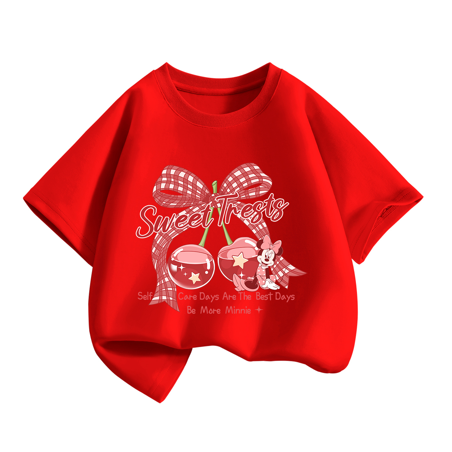 Детская футболка с круглым вырезом, средней толщины Disney, di yingjie красный
Детская футболка с круглым вырезом, средней толщины Disney, di yingjie красный